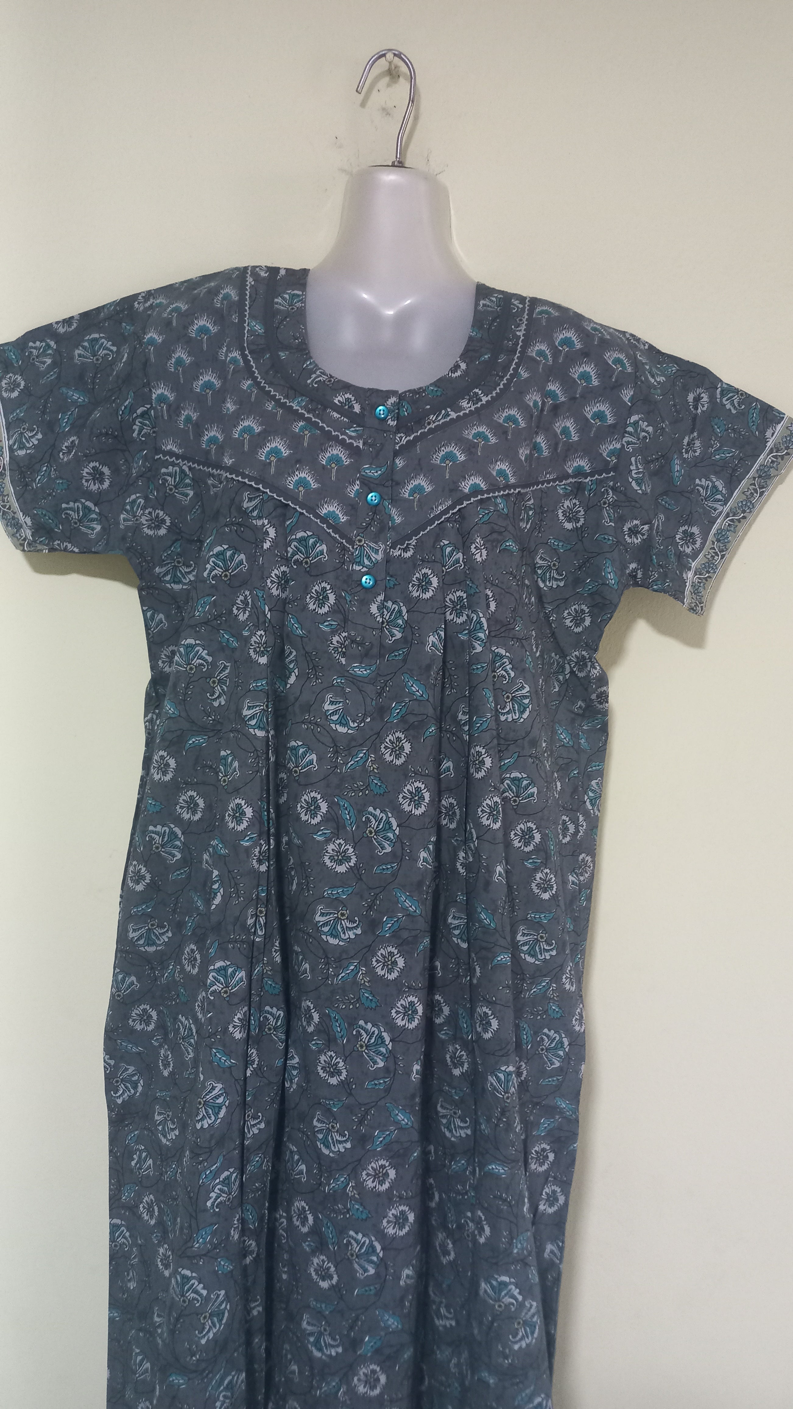 Premium Cotton Night Gowns-CT-1268