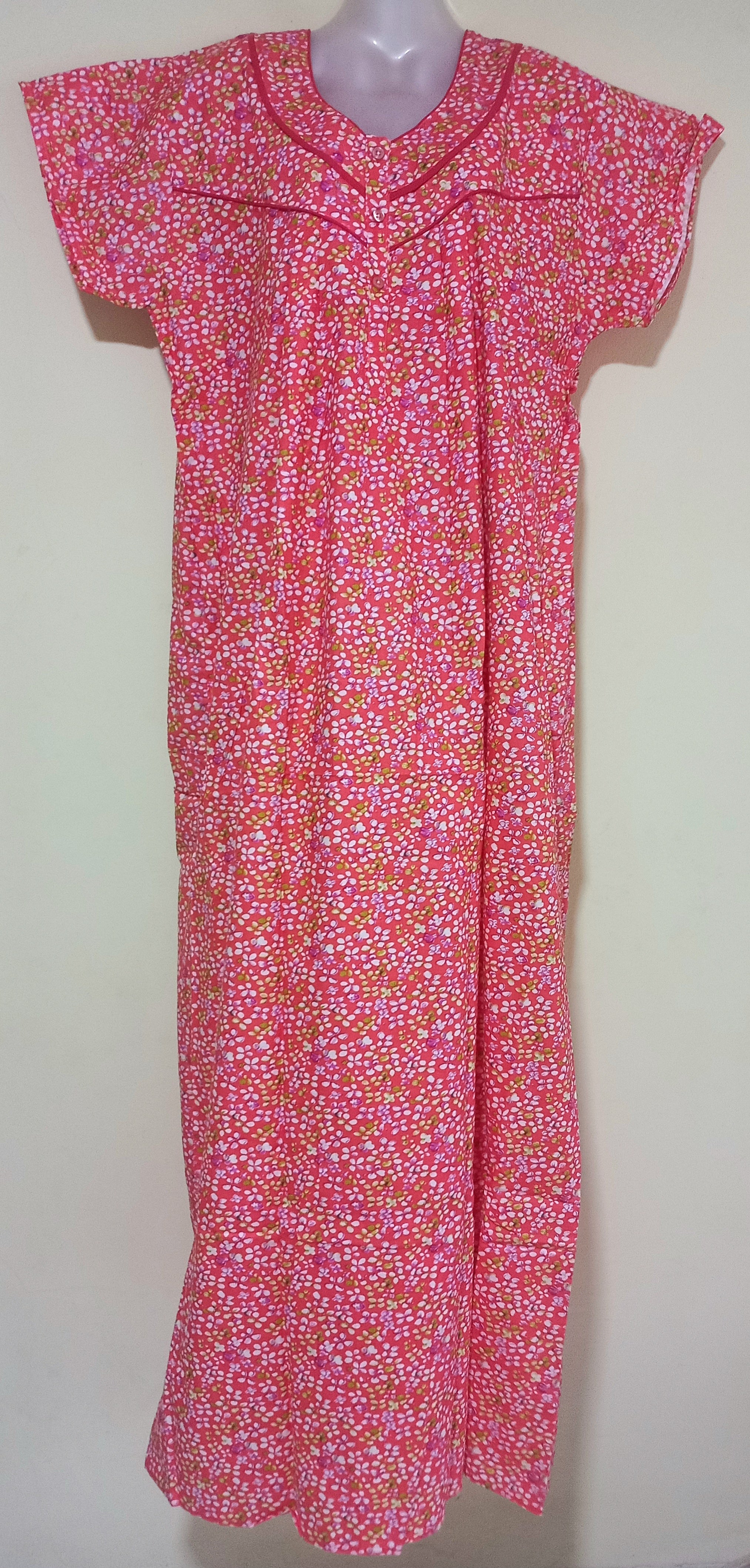Premium Cotton Night Gowns-CT-0804