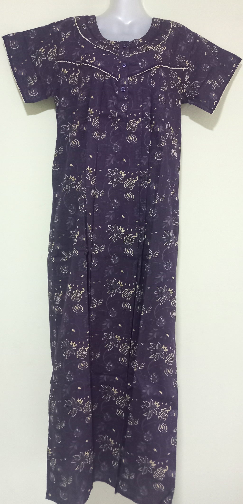 Premium Cotton Night Gowns-CT-1677