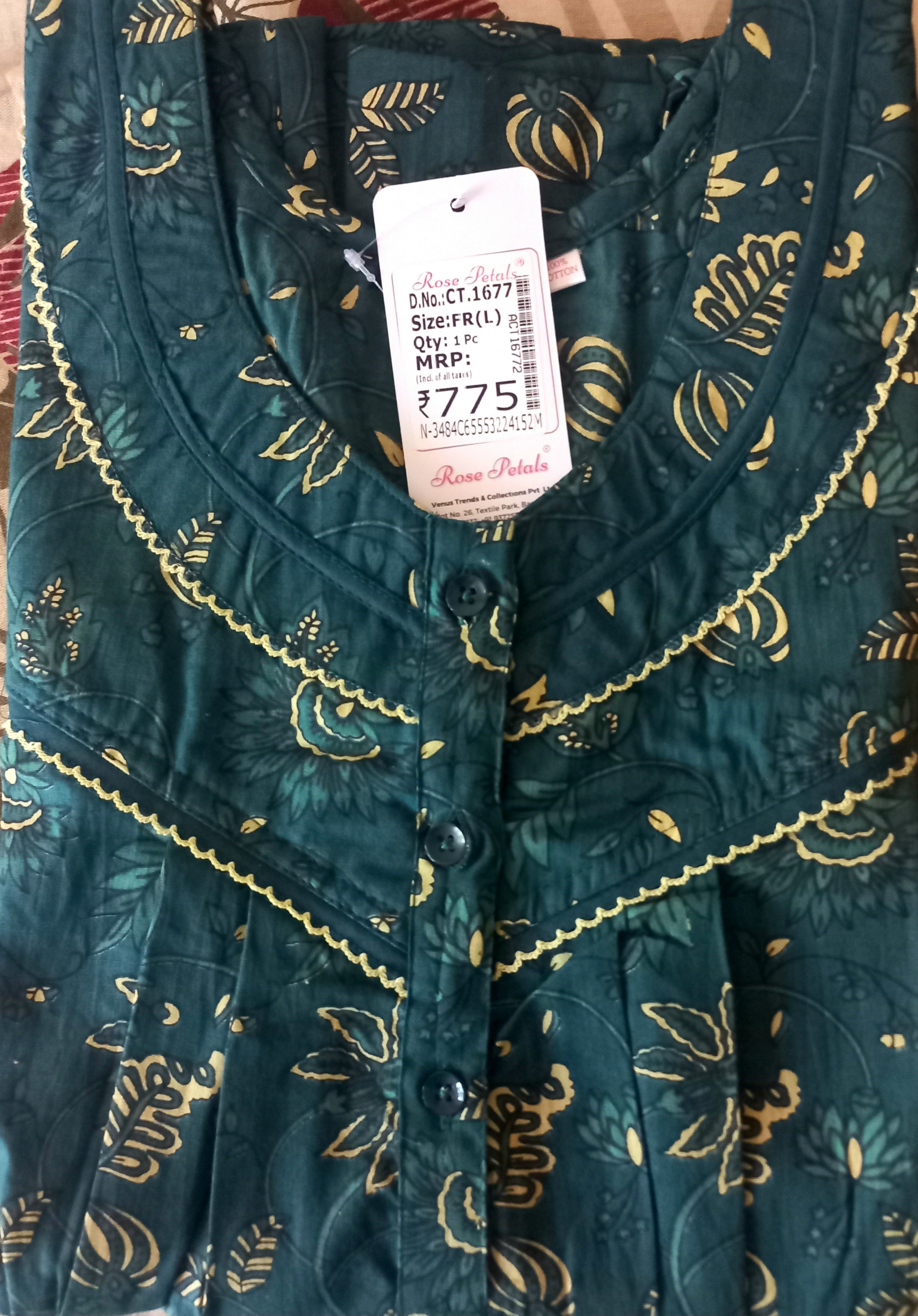 Premium Cotton Night Gowns