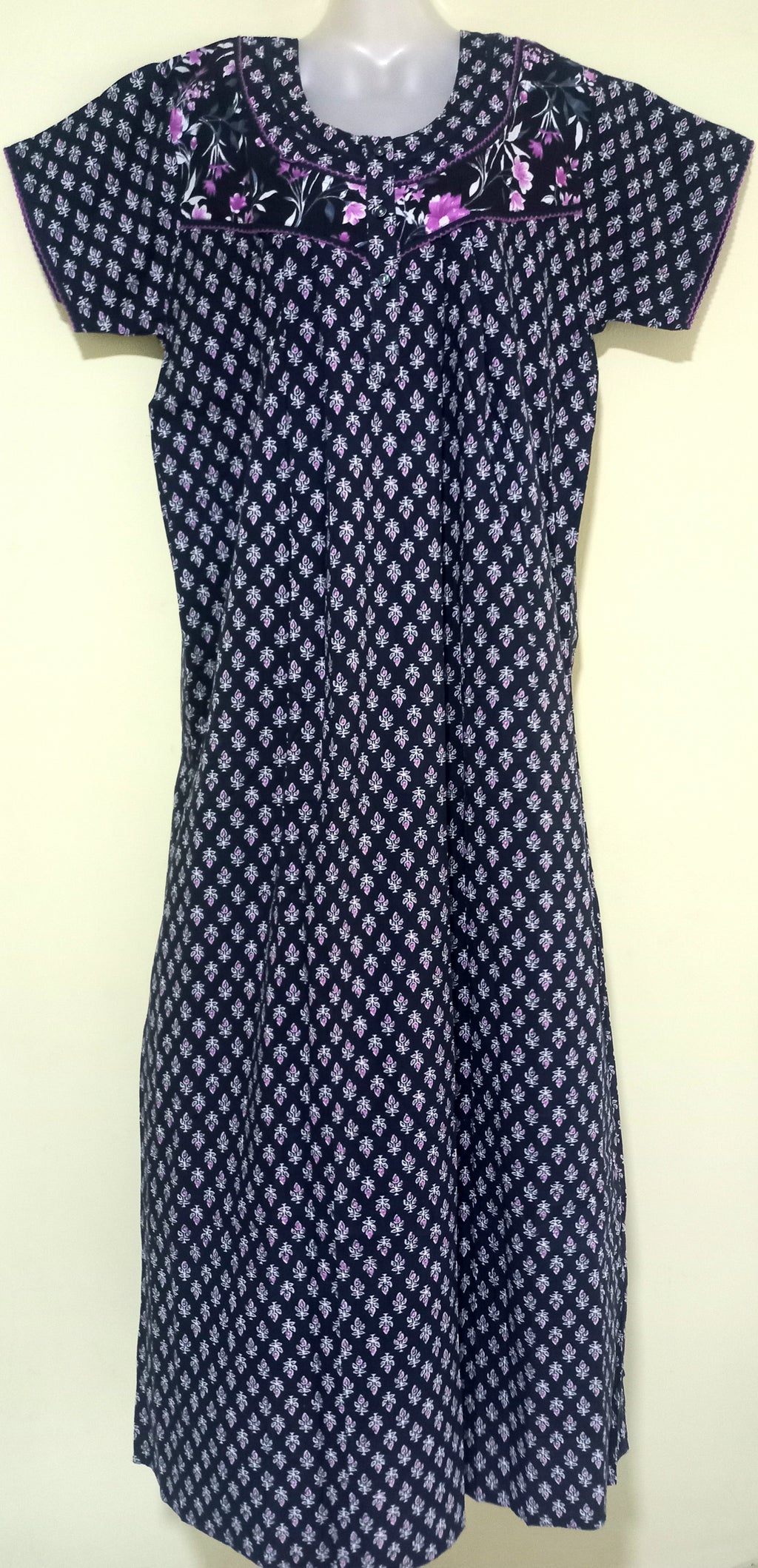 Premium Cotton Night Gowns-CT-1223