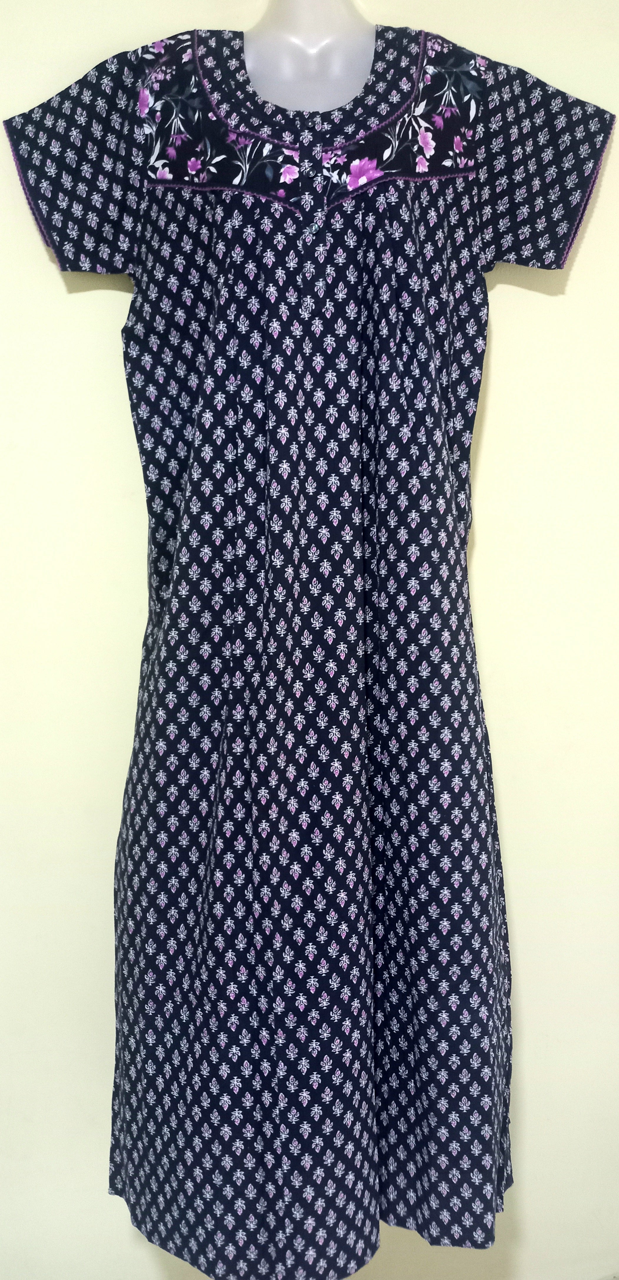 Premium Cotton Night Gowns-CT-1223