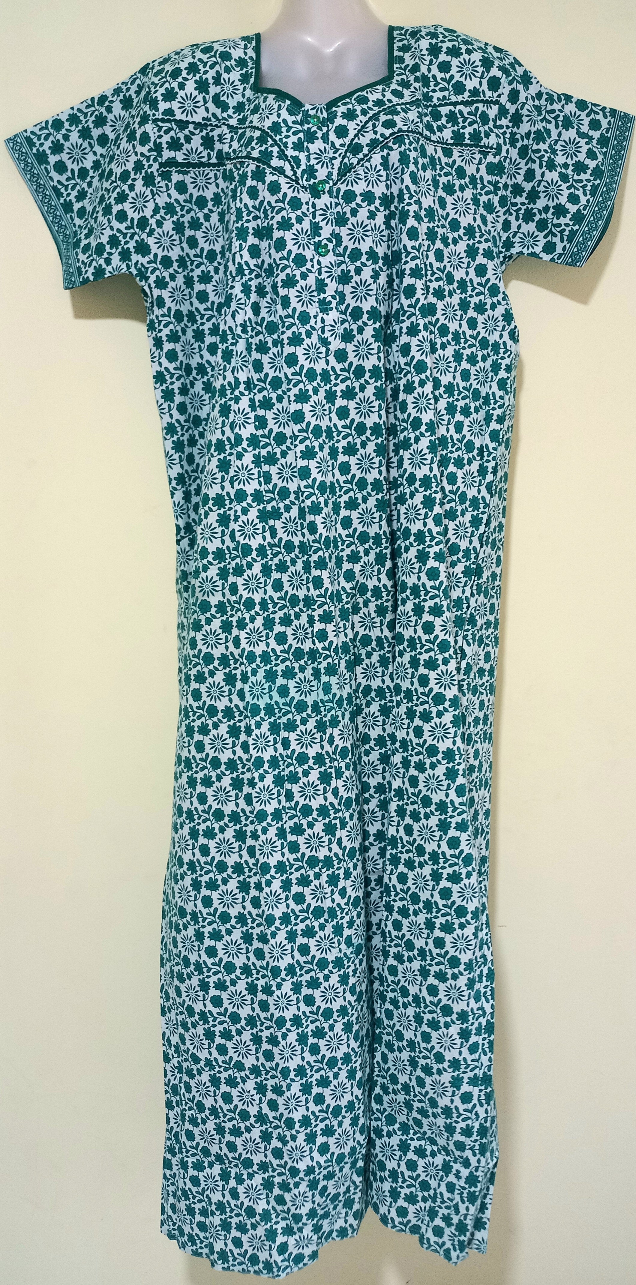 Premium Cotton Night Gowns-CT-1412