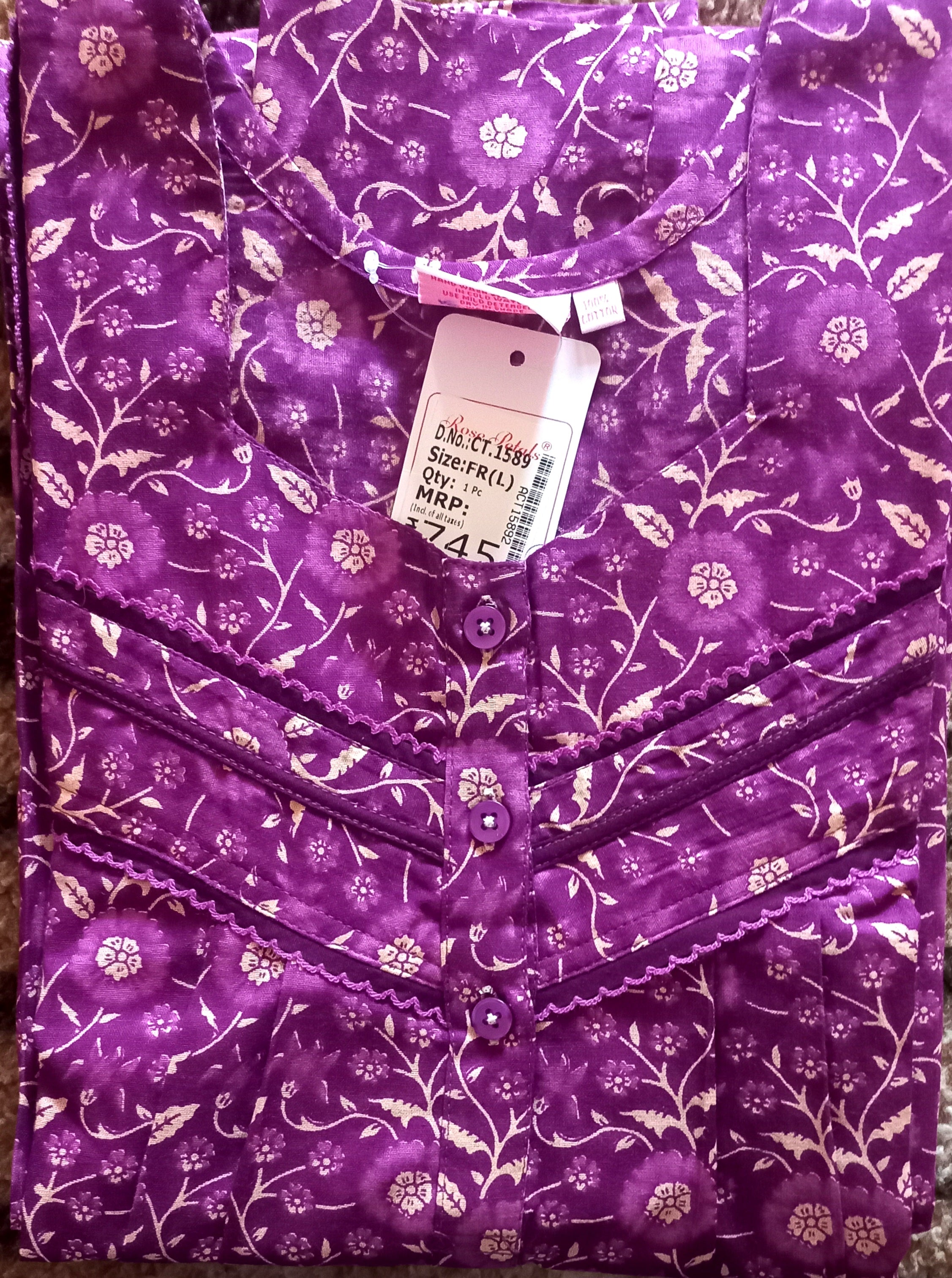 Premium Cotton Night Gowns