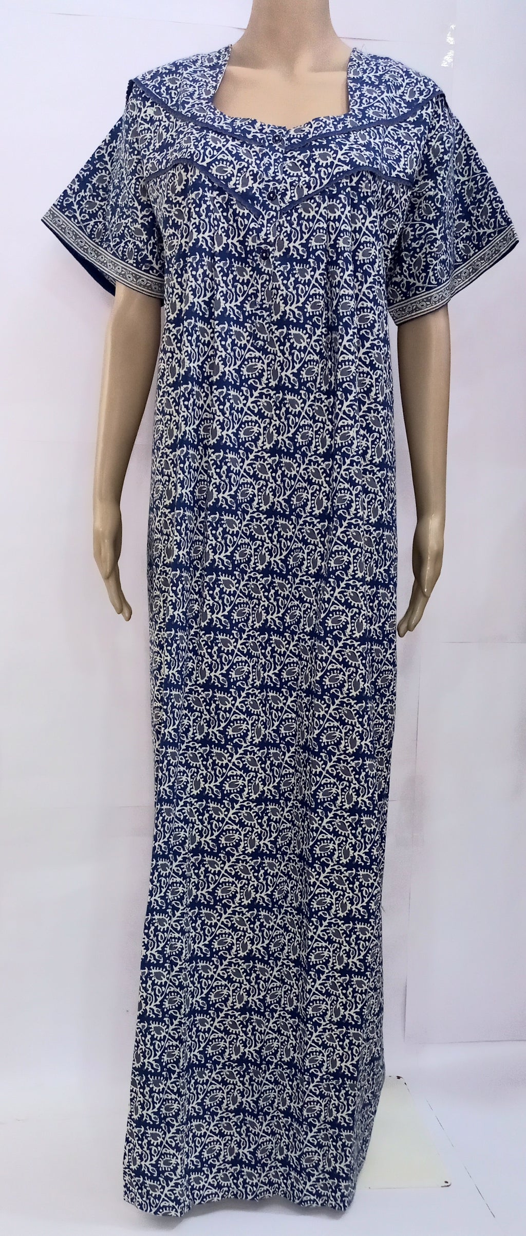 Premium Cotton Night Gowns XXL-CT-1493