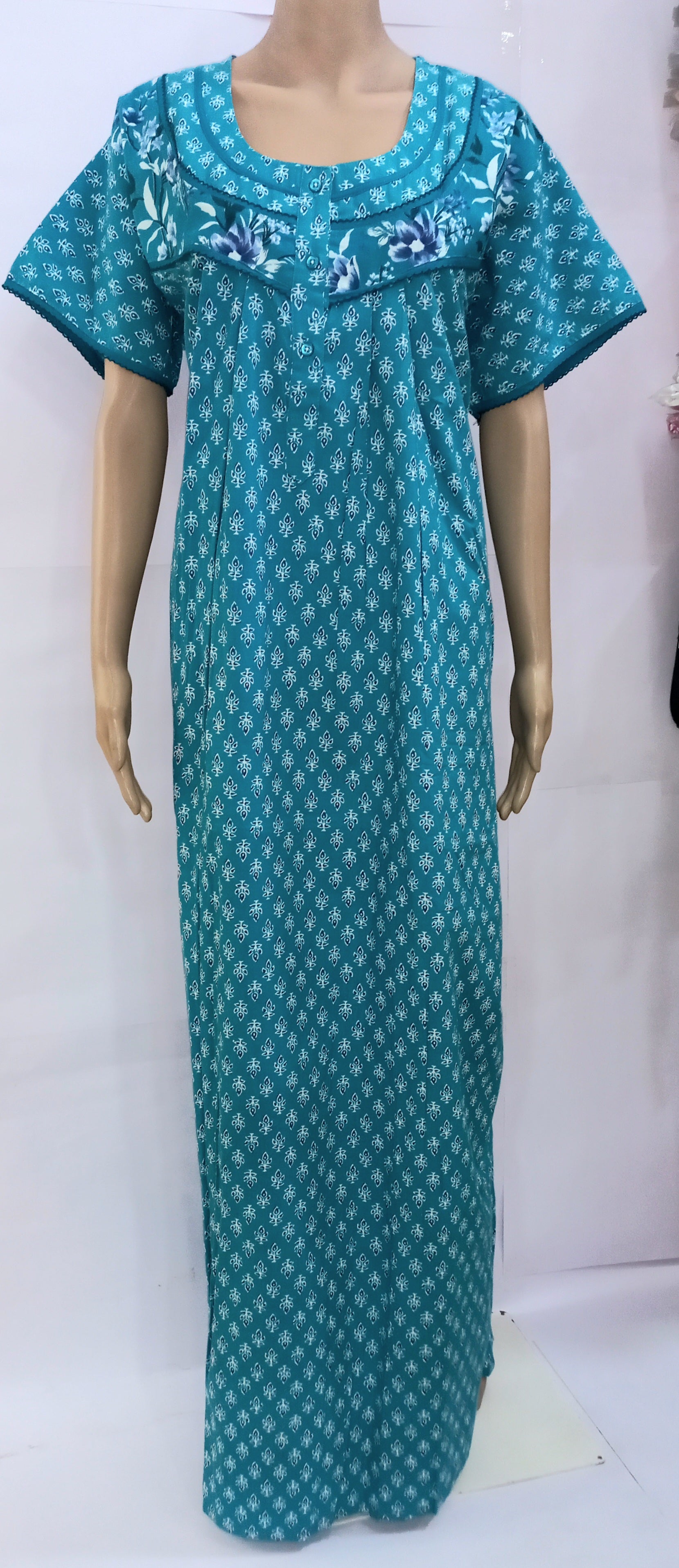 Premium Cotton Night Gowns XXL-CT-1223