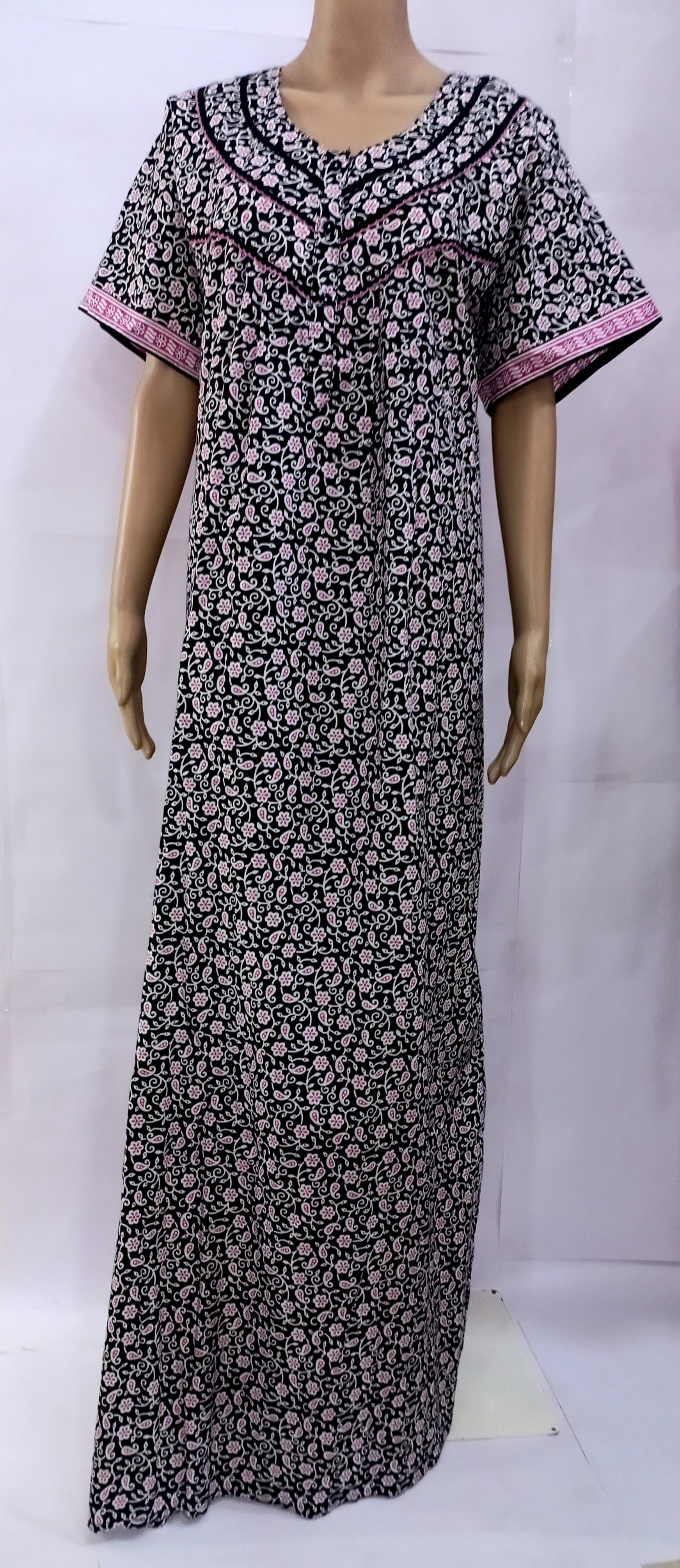 Premium Cotton Night Gowns XXL-CT-1512
