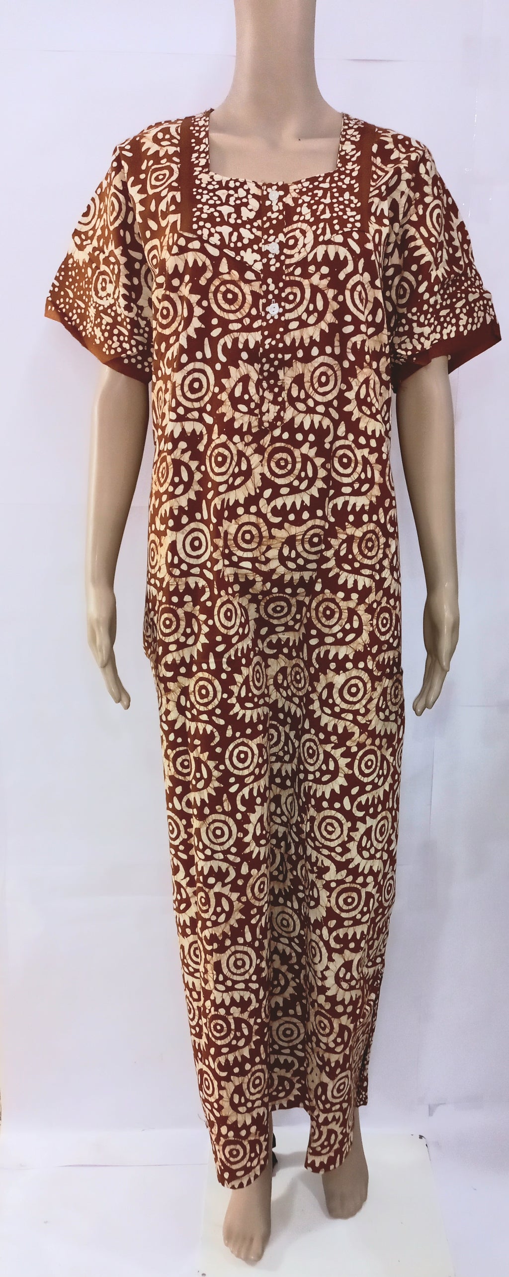 Batik Cotton Gowns-BT-01