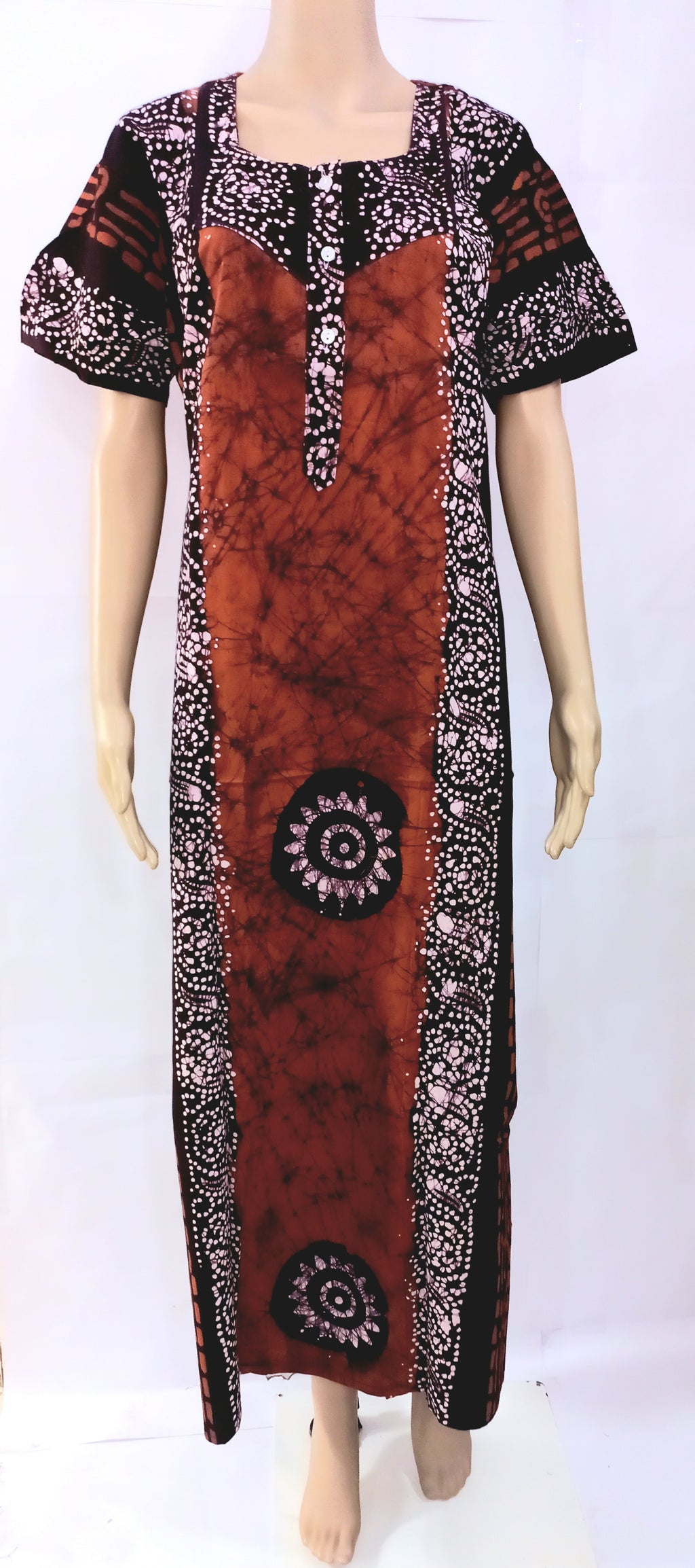 Batik Cotton Gowns-BT-01
