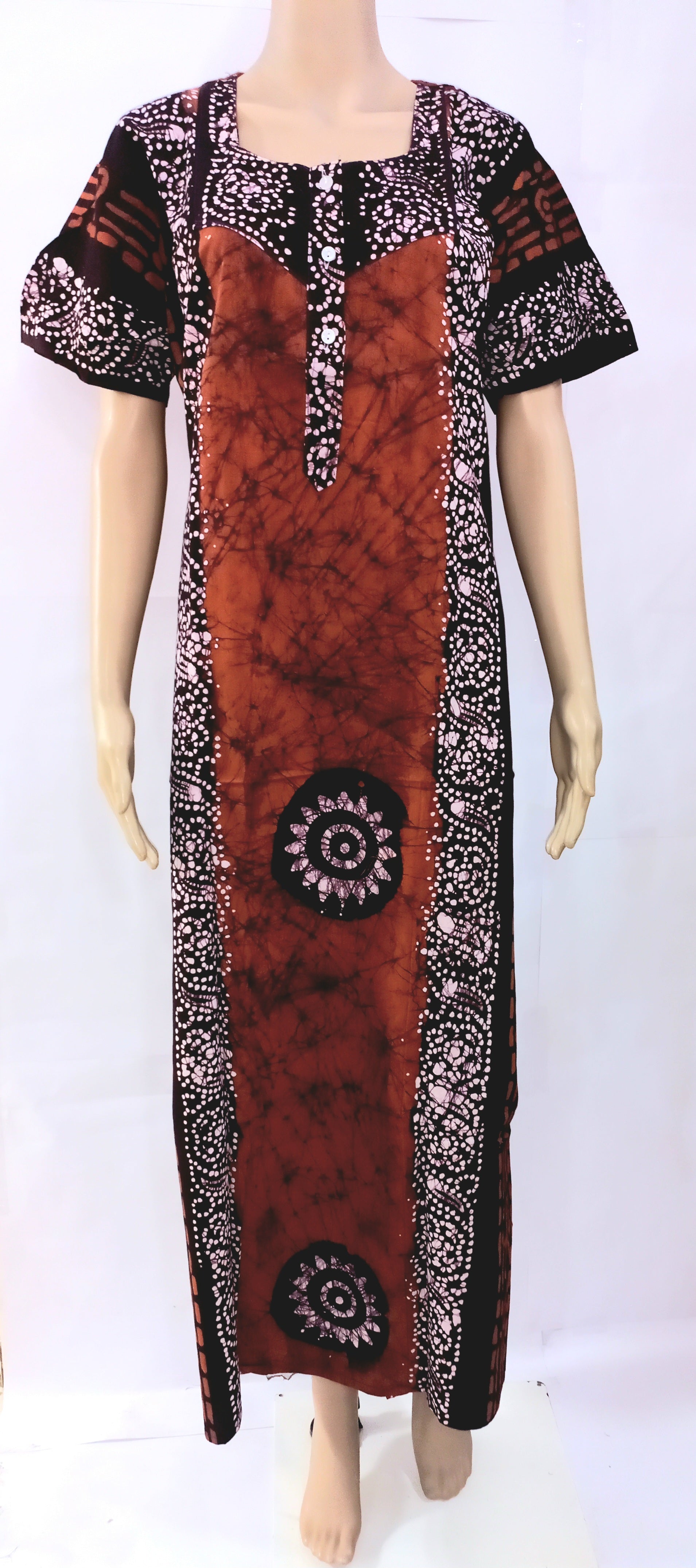Batik Cotton Gowns-BT-01