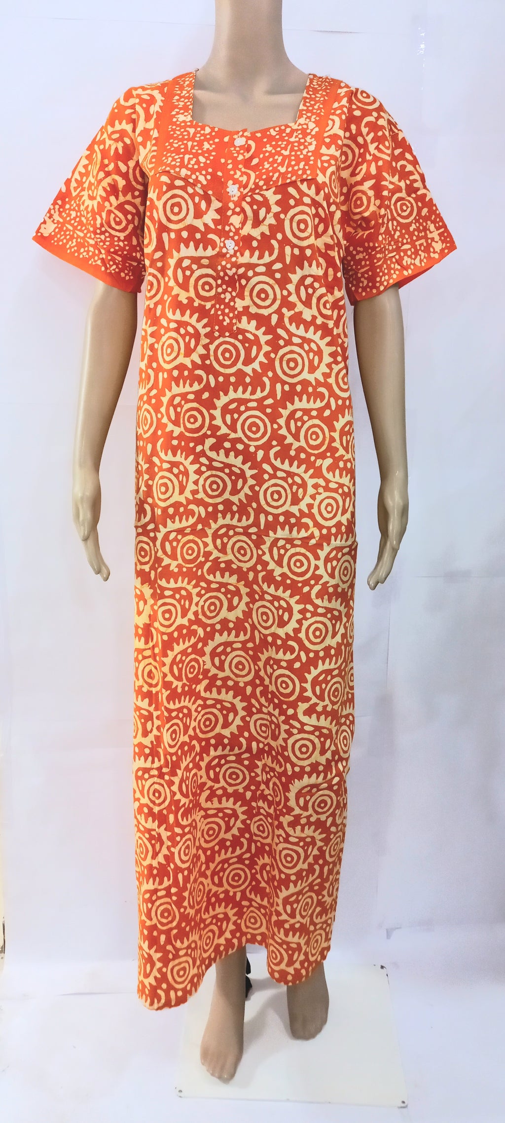 Batik Cotton Gowns-BT-L01