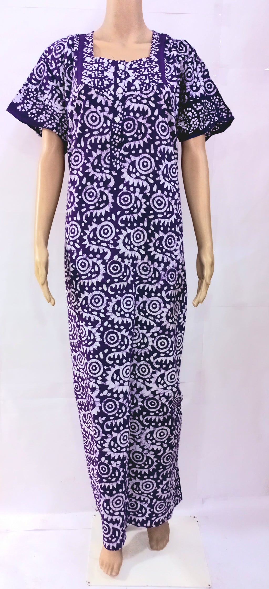 Batik Cotton Gowns-BT-L01