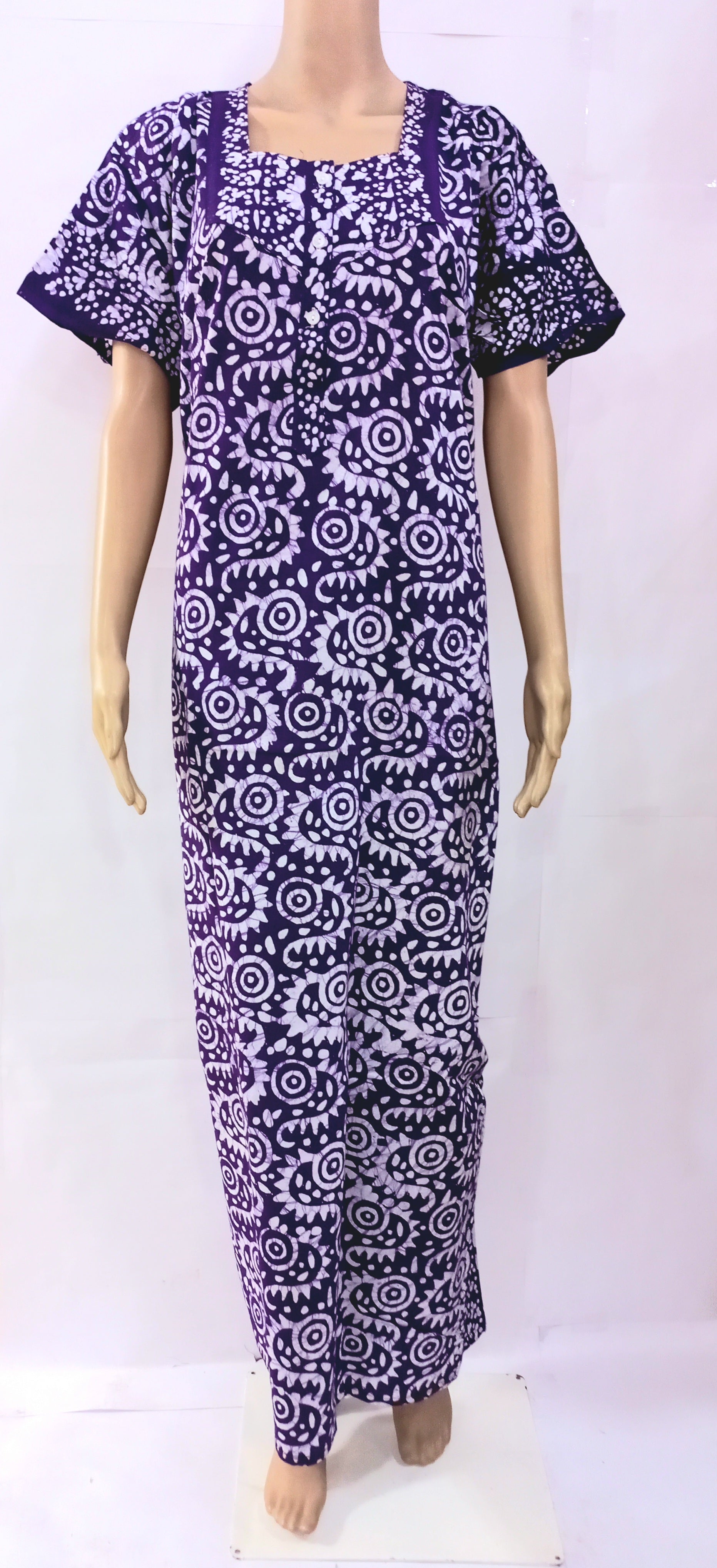 Batik Cotton Gowns-BT-L01