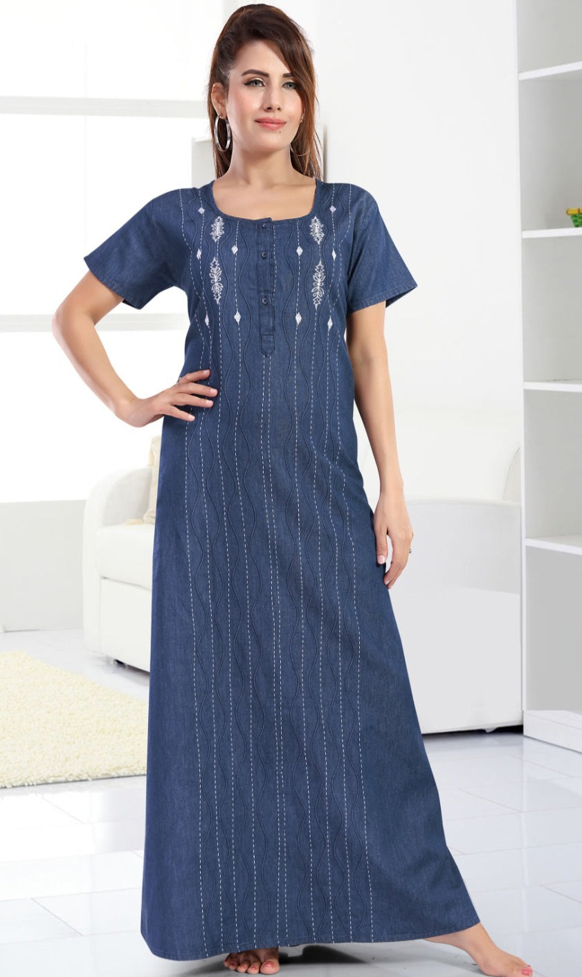Denim Night Gown