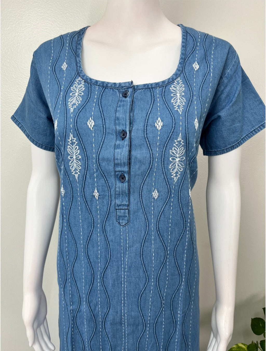 Denim Night Gown