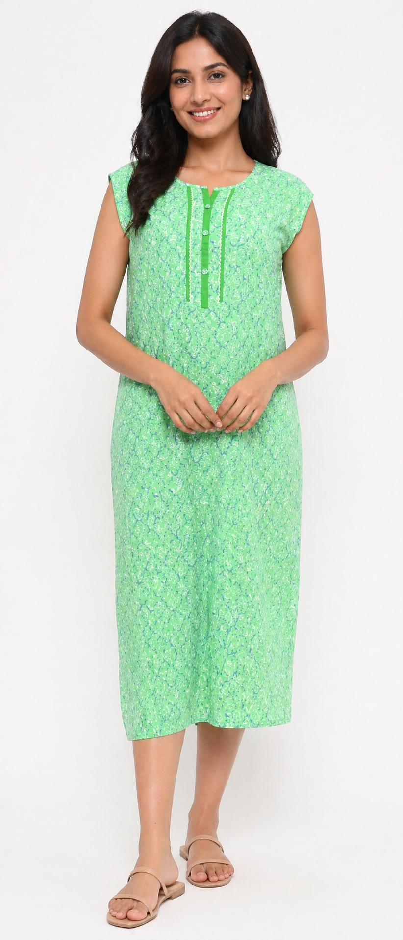 Short Night Gowns-CT-1314
