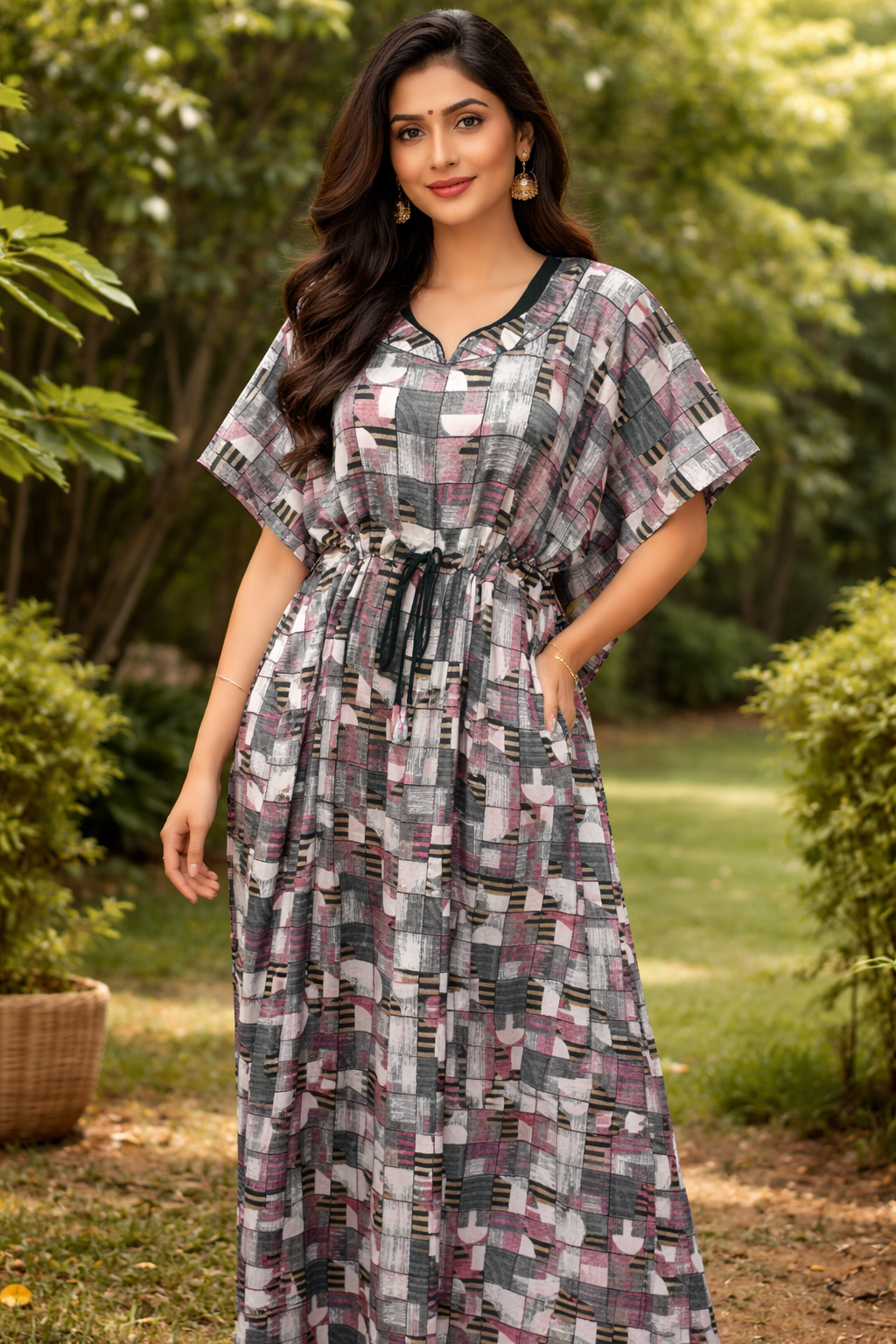 Satin Kaftan