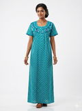 Premium Cotton Night Gowns XXL-CT-1223