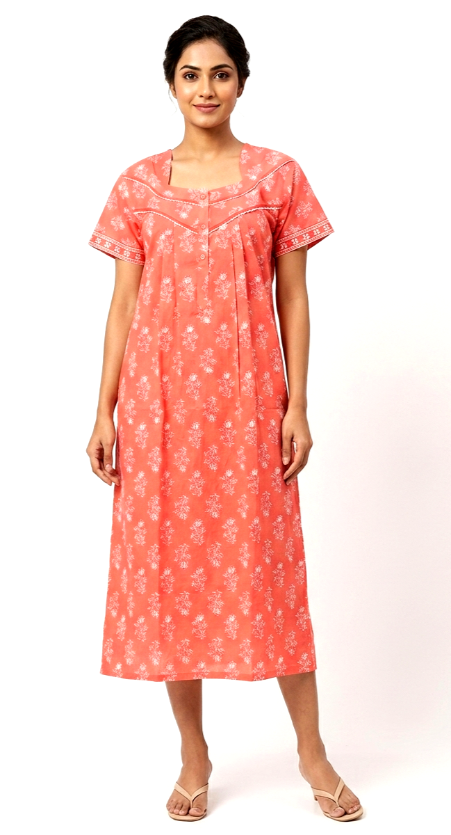 Short Night Gowns-K1767