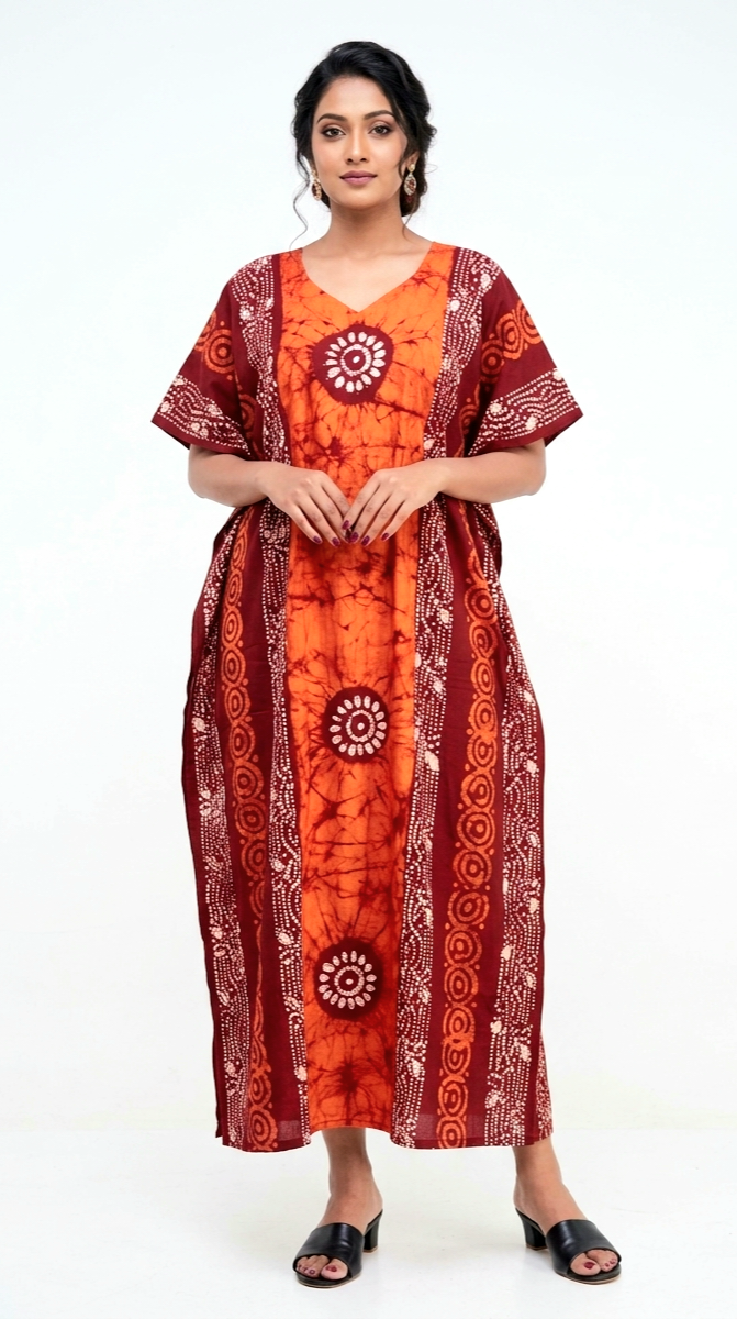 Batik Cotton Kaftans-BKT-02