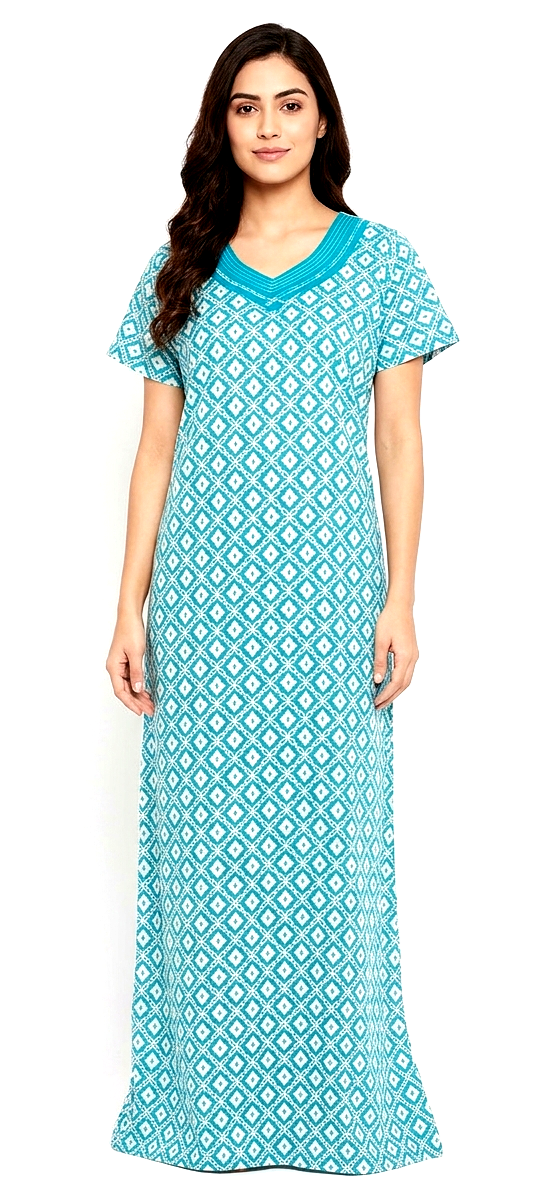 Premium Cotton Night Gowns XXL-CT-0739