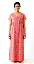Premium Cotton Night Gowns-CT-0804