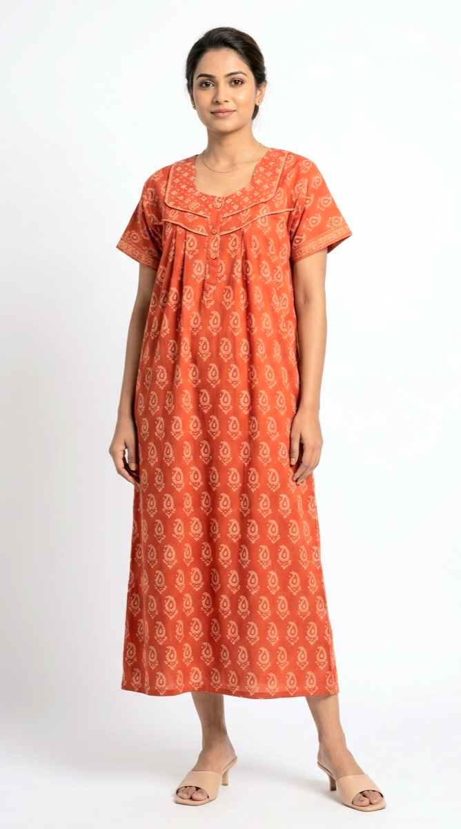 Short Night Gowns-CT-0753